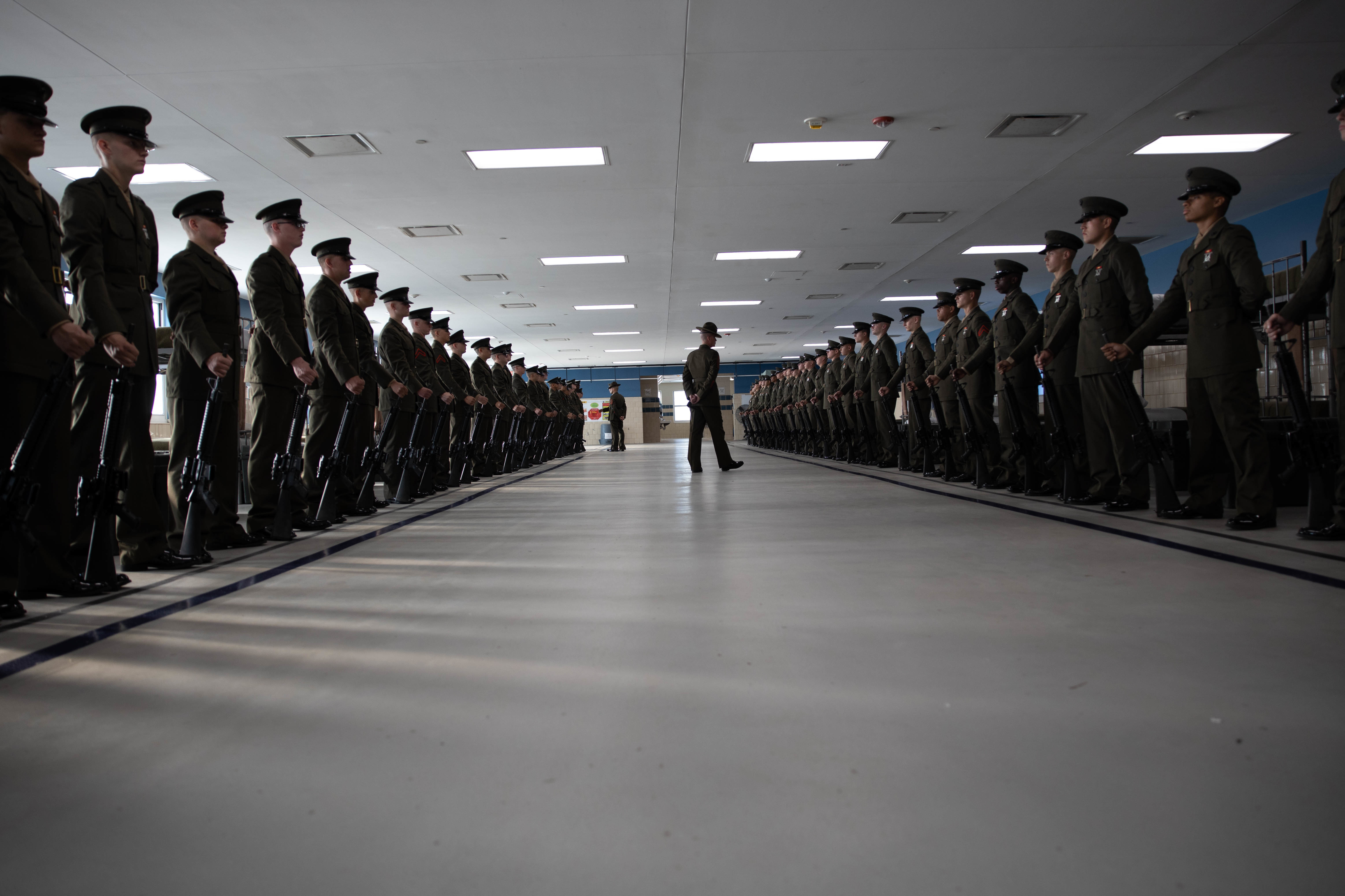 Battalion Commander's Inspection Photo